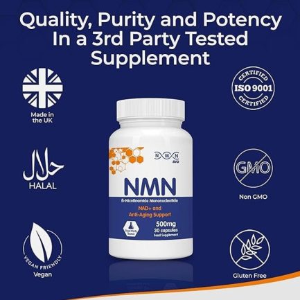 Bio NMN 500mg Supplement details 2