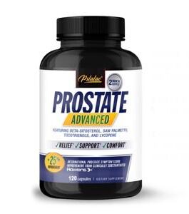 Pslalae, PROSTATE, contains beta-sitosterol, saw palmetto, tocotrienols, and lycopene to support prostate and urinary tract health