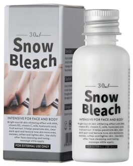 Snow Bleach Skin Whitening Cream,Vitamin C Skin Lightening Cream for Intimate Areas and Bleaching,Crema Blanqueadora para Partes Intimas,Dark Spot Remover for Face,Armpit,Underarm,Elbow,Inner Thigh
