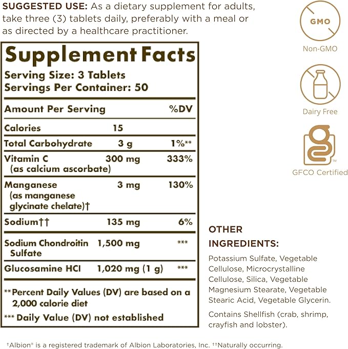 Solgar Glucosamine Chondroitin - Image 4