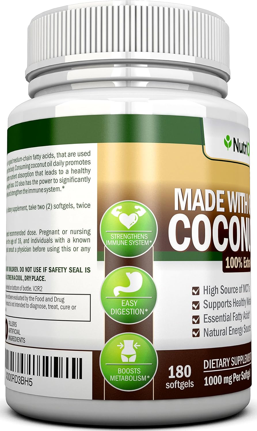 Nutrionn Coconut Oil - Image 2