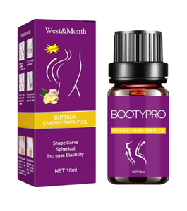 2023 New BootyPro Hip Lifting Massage Oil, Plump Up Booty Enhancement Oil