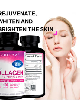 Bcuelov Super Collagen + Vitamin C & Biotin Capsules
