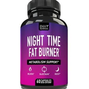 Night Time Fat Burner Supplements with Green Coffee Bean Extract - 60 Capsules