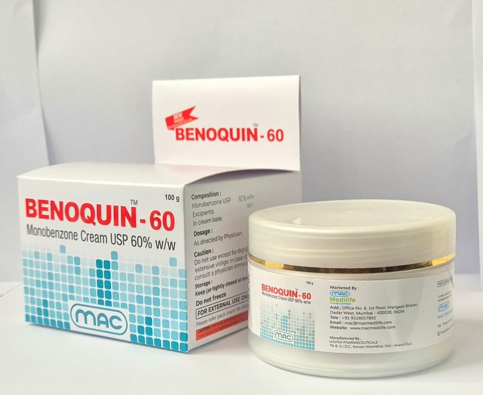 Brinton Benoquin Monobenzone Cream USP